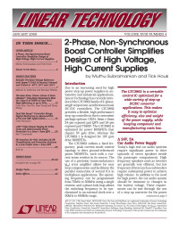 Linear Technology Corporation — LT Journal - January 2009