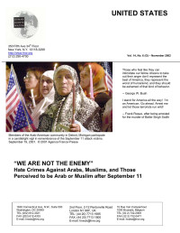 HRW — We are not the Enemy; Hate Crimes against Arabs and Muslims after 9-11 (2002)