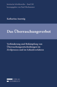 Katharina Auernig; — Das berraschungsverbot