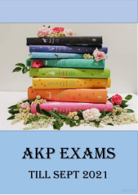 Unknown — AKP Exams Till Sept 2021