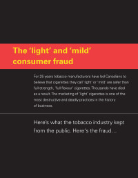 Silvio Napoleone — The 'Light' and 'Mild' Consumer Fraud