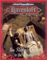 Teeuwynn Woodruff — Ravenloft Van Richten's Guide to the Created (2e TSR# 9417)