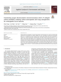 Chen Yang — Customizing oxygen electrocatalytic microenvironment with S, N codoped carbon nanofibers confining carbon nanocapsules and Co9S8 nanoparticles for rechargeable Zn-air batteries