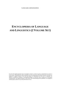 Marius Andronie, Romania — Encyclopedia of Language and Linguistics (2 Volume Set)