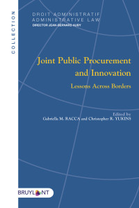 Gabriella Margherita Racca;Christopher Yukins; & Gabriella M. Racca — Joint Public Procurement and Innovation