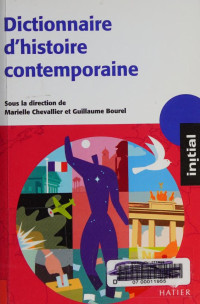 Unknown — Dictionnaire d'histoire contemporaine