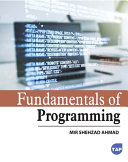 Mir Shehzad Ahmad — Fundamentals of Programming