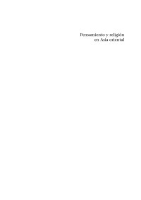 Antoni PrevostiiMonclús — Pensamiento y religión en Asia oriental