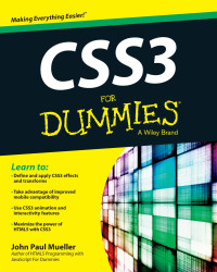 Mueller, John Paul — CSS3 For Dummies