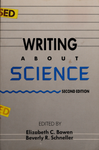 None — Writing about science