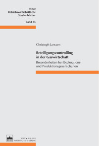 Janssen, Christoph — Beteiligungscontrolling in der Gaswirtschaft