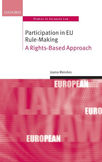 Joana Mendes — Participation in EU Rule-making