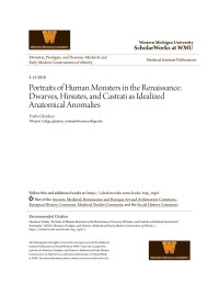 Unknown — Portraits of Human Monsters in the Renaissance: Dwarves, Hirsutes, and Castrati as Idealized Anatomical Anomalies