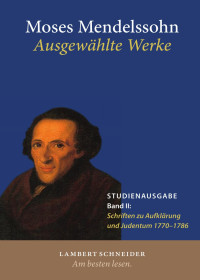 PScript5.dll Version 5.2.2 — Moses Mendelssohn Ausgewählte Werke Band II