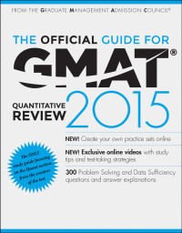 Wiley Staff(Editor) — The Official Guide for GMAT® Quantitative Review 2015