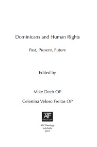 Mike Deeb;Celestina Veloso Freitas; — Dominicans and Human Rights