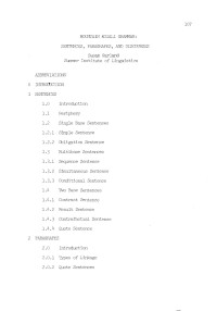 Garland, Susan — Mountain Koiali grammar: Sentences, paragraphs, and discourses