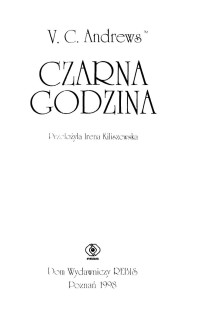 Virginia C. Andrews — Cutler 5. Czarna godzina