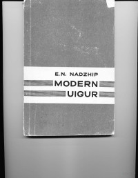 Nadzhip — Uyghur; Modern Uigur