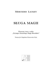 Sluga magii — Lackey Mercedes - Trylogia Ostatniego Maga Heroldów 01