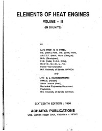 R.C. Patel, C.J. Karamchandani — Elements of Heat Engines vol 3.pdf