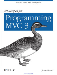 Jamie Munro — 20 Recipes for Programming MVC 3