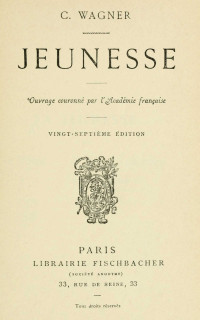 Charles Wagner — Jeunesse