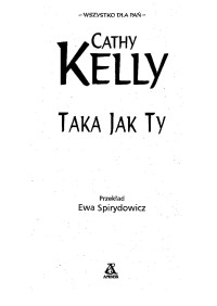 Taka jak ty — Cathy Kelly