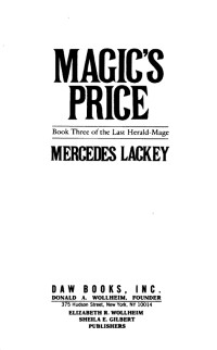 Mercedes Lackey — Magic's Price