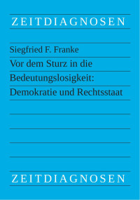 Siegfried F. Franke; — Franke.dvi