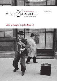 Europäische Musikforschungsvereinigung Wien (Hg.) — Wie (a-)sozial ist die Musik?