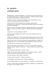 Stephen King — El asesino (Cuento breve)