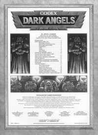 •X — Codex - Dark Angels