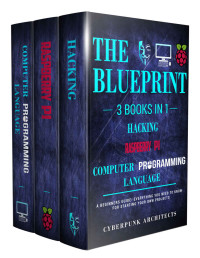 CyberPunk Architects [Architects, CyberPunk] — HACKING & RASPBERRY PI & COMPUTER PROGRAMMING LANGUAGES : 3 Books in 1: THE BLUEPRINT: Everything You Need To Know (CyberPunk Blueprint Series)