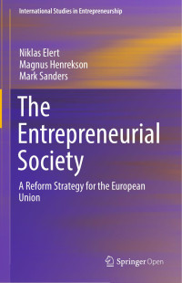 Niklas Elert & Magnus Henrekson & Mark Sanders — The Entrepreneurial Society