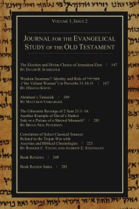 William R Osborne — Journal for the Evangelical Study of the Old Testament, 1.2