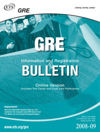 ETS — GRE Information and Registration Bulletin