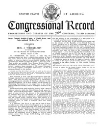 unknown — Congressional Record Regarding British-khazar Zionist World Government .. (1940)