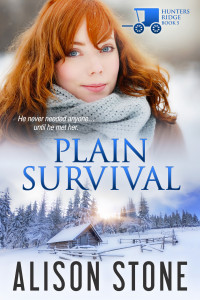 Stone, Alison — Plain Survival: An Amish Romantic Suspense Novel (Hunters Ridge Book 5)