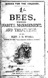 Wood, J. G. (John George), 1827-1889 — Bees; their habits, management and treatment