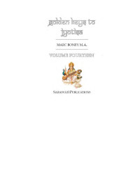 Jyotish — Golden Keys to Jyotiṣa: Volume Fourteen