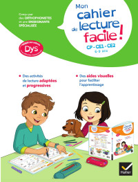 Evelyne Barge — Mon cahier de lecture syllabique facile ! CP-CE1-CE2 6-9 ans