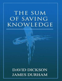 David Dickson — Sum of Saving Knowledge