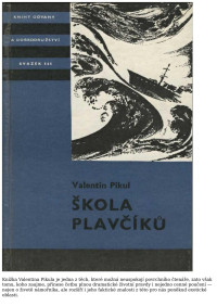 Neznámy autor — KOD 161 - PIKUL, Valentin - Škola plavčíků