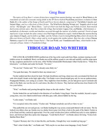 Greg Bear — Through Road No Whither