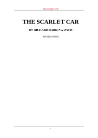 geal — THE SCARLET CAR BY RICHARD HARDING DAVIS