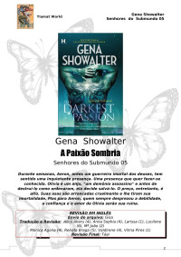 Gena Showalter — SeSub 06 - A Paixão Sombria