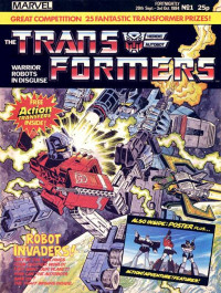 Bob Budiansky — The Transformers (UK) #1