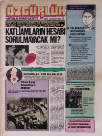 Halkın Kurtuluşu — Özgürlük Sayı: 4 [23 Haziran 1980]