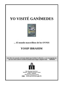 ELEVEN - Biblioteca del Nuevo Tiempo — Ibrahim, Yosip - Yo Visité Ganímedes